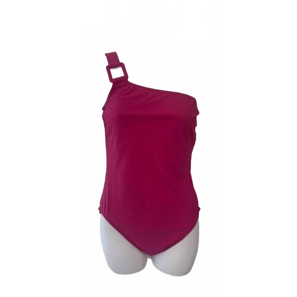 NEW KARLA COLLETTO women's juni one shoulder one piece in primrose